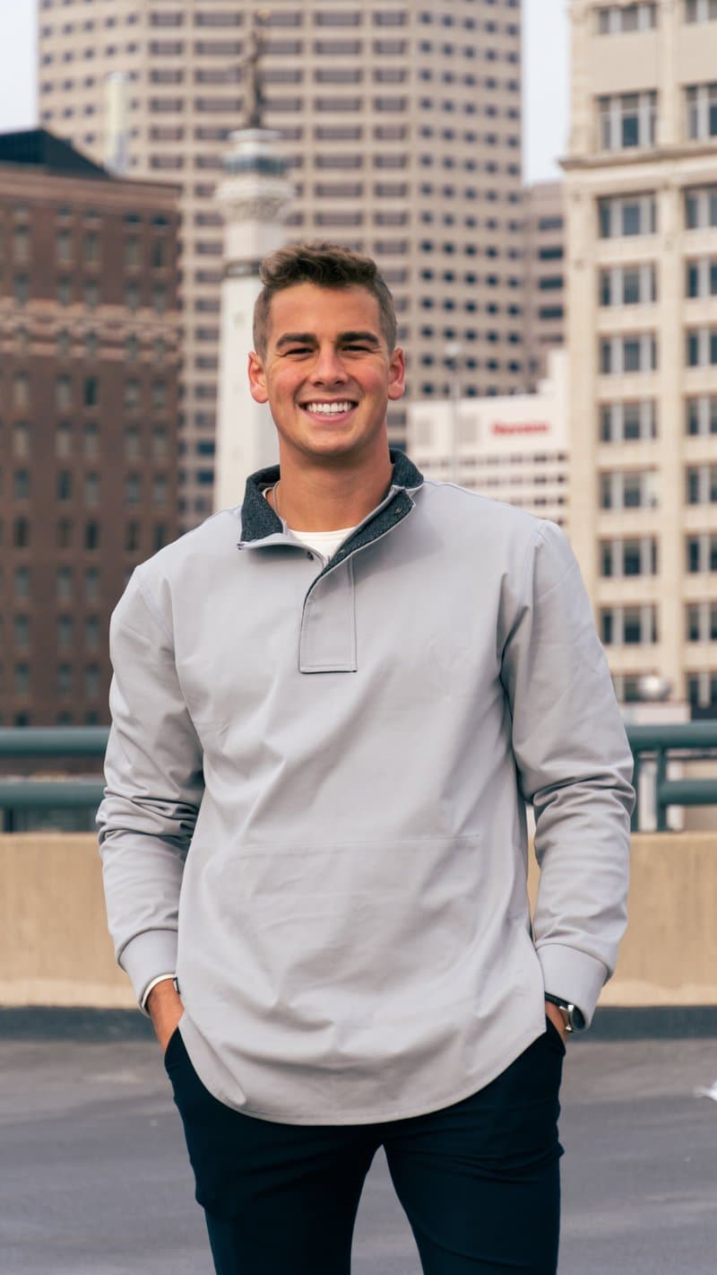 Ian DeFelice early in his real estate career