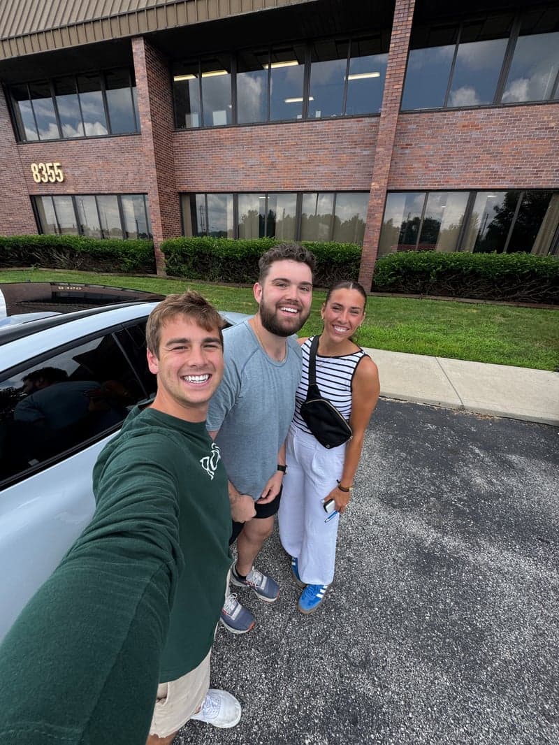 Ian DeFelice with his family
