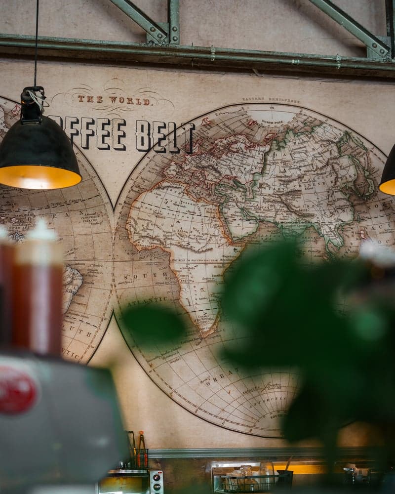 Coffee shop detail in Indianapolis
