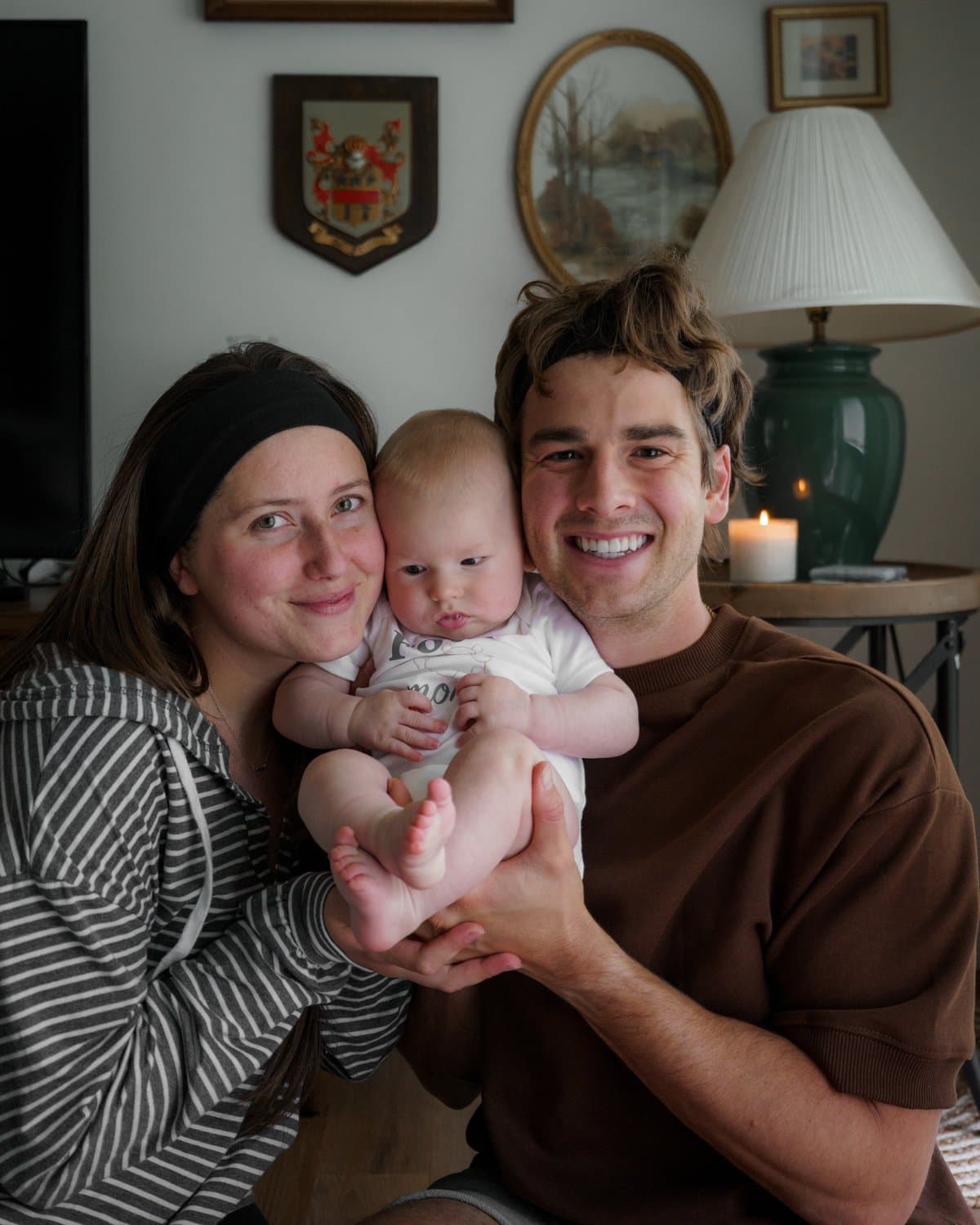 Ian with his family
